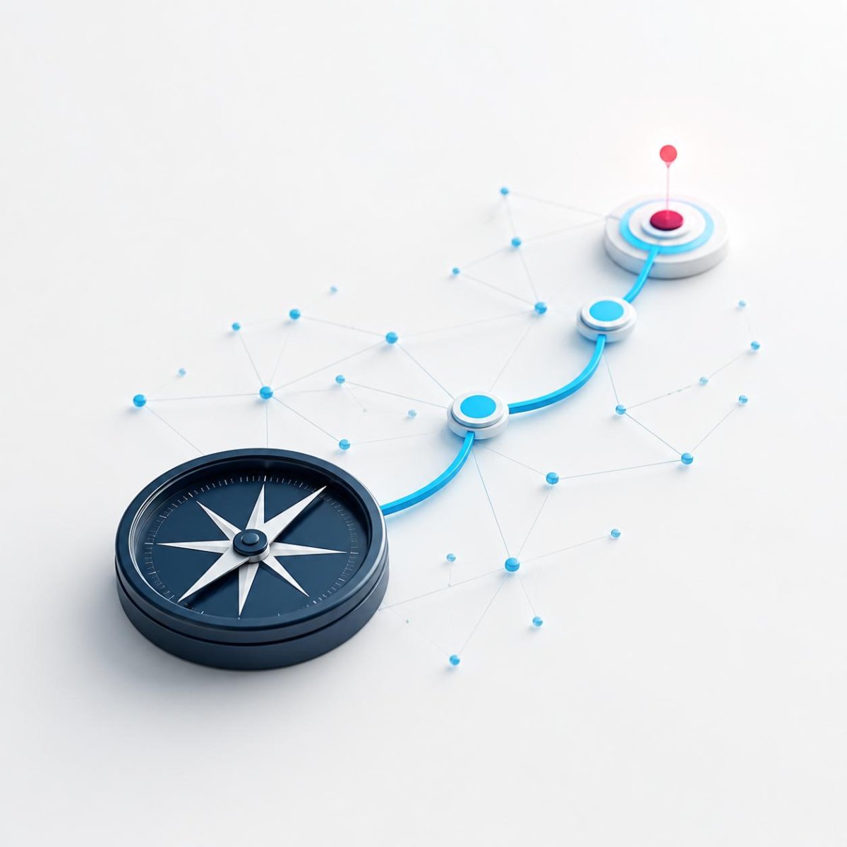 Symbol für die KI-Roadmap für KMU